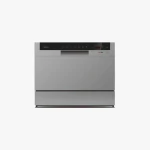 Midea Countertop Dishwasher 6 Sets 7 Programs Silver WQP6‑3602F - Midea