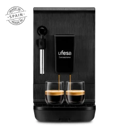 Ufesa Sensazione Super-Automatic Coffee Maker for Beans & Ground Coffee