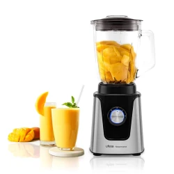 Ufesa Moonstone Blender – 1.5 L Glass | 1500W | 2 Speeds + Turbo | 6 Titanium Blades