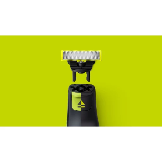 Philips QP210/51 OneBlade Replacement Blade for Face – Compatible with All OneBlade Handles, Stainless Steel, Long-Lasting up to 4 Months - Philips - Image 2