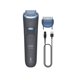 Philips Beard Trimmer Series 3000 BT3617/15 – Precision Beard Grooming with Stainless Steel Blades and 60-Minute Runtime