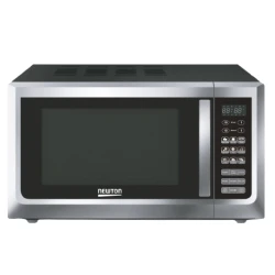 Newton Silver Microwave Oven & Grill Combo 43 Liter: Experience versatile cooking with this family-sized appliance. Grill, bake, and microwave with ease. Perfect for all your culinary needs. Featuring a spacious 43L capacity, it's ideal for preparing meals for the whole family. Enjoy the convenience of a combined oven and grill.