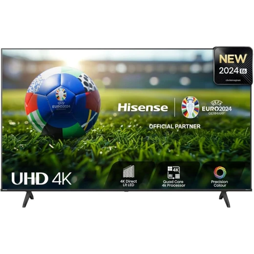 هايسنس تلفزيون ذكي 50 بوصة 4K UHD | نظام VIDAA U7، تقنية Dolby Vision وHDR10+، صوت DTS Virtual:X، بلوتوث، واي فاي، تصميم بدون حواف من هيسنس - هيسنس - Image 2