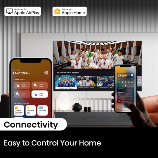 تلفزيون QLED ذكي 50 بوصة بدقة 4K – تقنية Quantum Dot، معدل تحديث 120 هرتز، صوت Dolby Atmos، نظام VIDAA U7، تصميم بدون حواف من هايسنس - هيسنس - Image 5