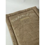 Beige tweed Velvet Prayer Mat 120*73*2 - Al Baraka