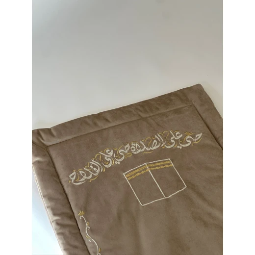 سجادة صلاه مخمل ١٢٠*٧٣*٢ - البركة - Image 2