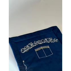 Navy Blue Velvet Prayer Mat 120*73*2