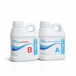 Ecodeco Clear Gloss Art resin, weight 1 kg