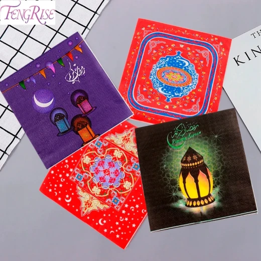 أغطية مائدة رمضان، ألوان متنوعة، 100 × 137 سم أغطية مائدة رمضان، ألوان متنوعة، 100 × 137 سم