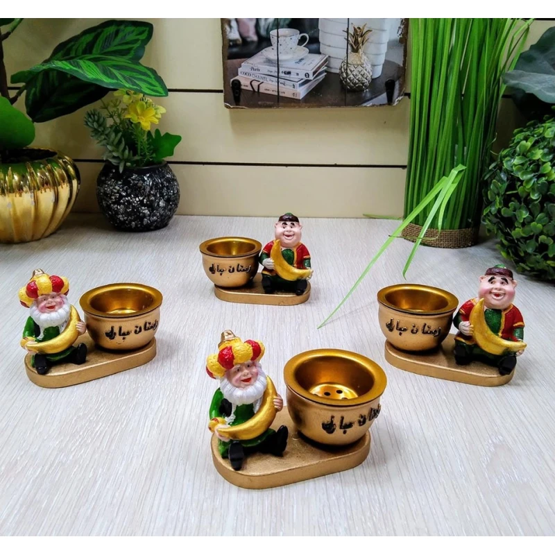 Ramadan Character Burner Made of Stainless Steel, 1 Piece, Assorted Shape