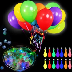 Light Up LED Balloons – 3 Pieces