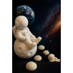  سينسوريا،رجل فضاء من الجبصين للتلوين - سنسوريا