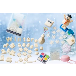 Sensoria – The Sensory Art Snowman Collection, 60 pieces