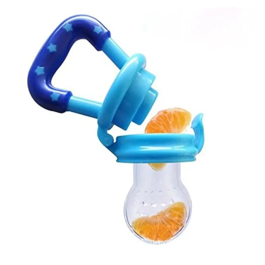 A&M home, Silicone Baby Fruit Feeder Pacifier (3 Pack) - Fresh Food Nibbler, Infant Fruit Teething Toy, Food Grade Silicone Pouches for Toddlers & Kids S/M/L - A&amp;m home - Image 3