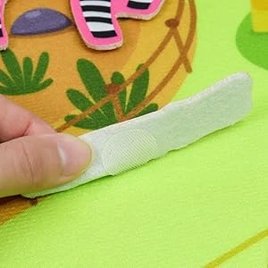Sensoria interactive learning mat, puzzle like, soft, Montessori inspired Mt, Forest animals theme  - sensoria - Image 2