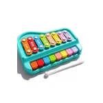 Sensoria 2-in-1 Piano & Xylophone – Musical Development Toy for Kids-21 cm in length - sensoria