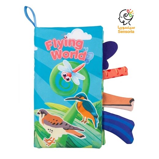 Sensoria, Sensory Cloth Book | Flying Creatures World Sensoria, Sensory Cloth Book | Flying Creatures World