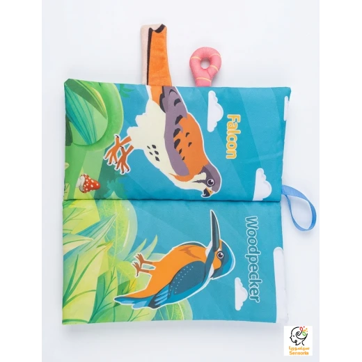 Sensoria, Sensory Cloth Book | Flying Creatures World - sensoria - Image 3