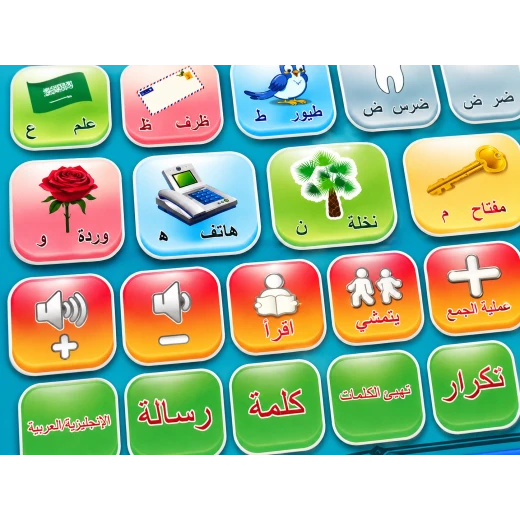Sensoria, Interactive Educational Sound Board for Kids | Arabic & English Learning + Math + Writing Board - sensoria - Image 3
