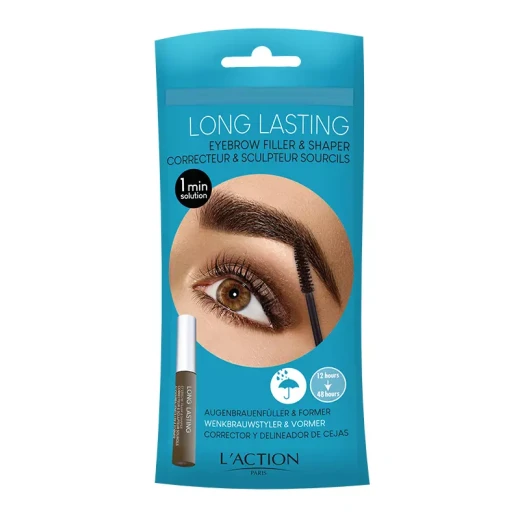 LAction Black Brown Eyebrow Mascara Waterproof Makeup 8.5g Enhanced Definition for Brows LAction Black Brown Eyebrow Mascara Waterproof Makeup 8.5g Enhanced Definition for Brows