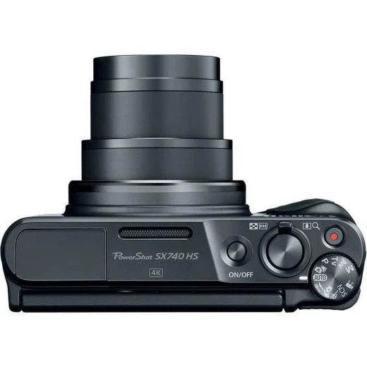 كاميرا كانون PowerShot SX740 HS Lite Edition باللون الأسود – 20.3 ميجابكسل، تكبير بصري 40x، فيديو 4K، واي فاي وبلوتوث، كاميرا مدمجة للسفر - كانون - Image 2