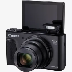 Canon PowerShot SX740 HS Lite Edition Black, 20.3MP, 40x Optical Zoom, 4K Video, Wi-Fi & Bluetooth Compact Travel Camera