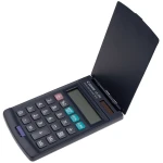آلة حاسبة جيبية كانون LS-39E DBL - شاشة عرض 8 أرقام، تعمل بالطاقة الشمسية والبطارية، تدعم تحويل اليورو، تصميم صغير الحجم مع غطاء دوار - كانون