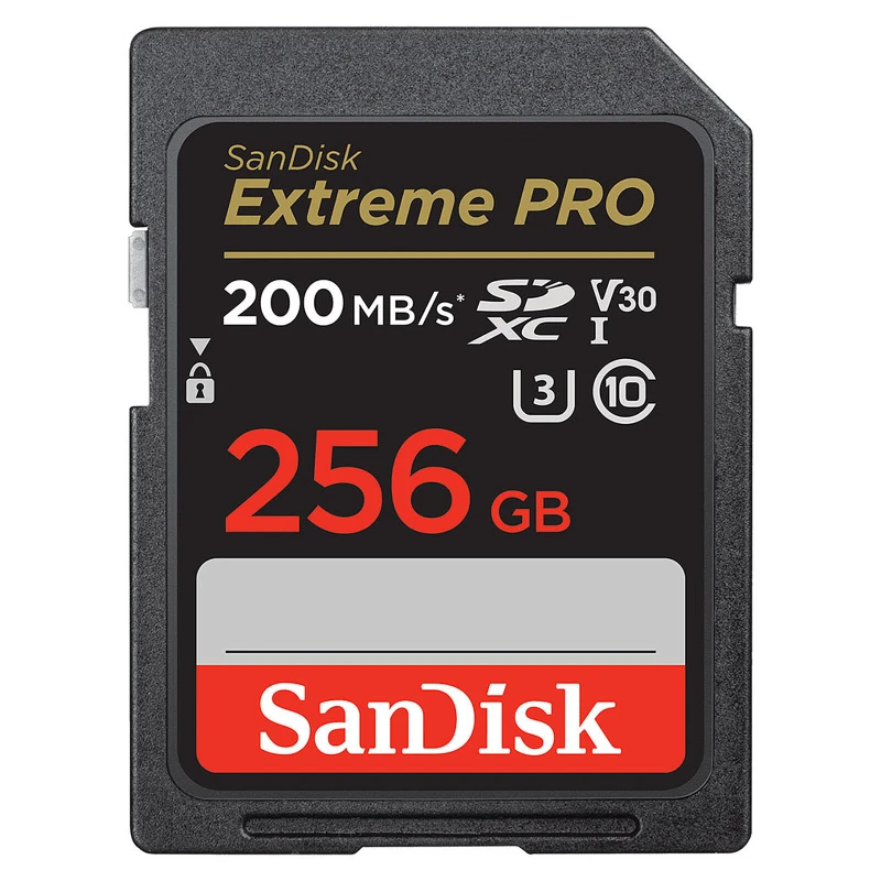 بطاقة ذاكرة سانديسك إكستريم برو سعة 256 جيجابايت (SDSDXXD-256-GN4IN) - سانديسك