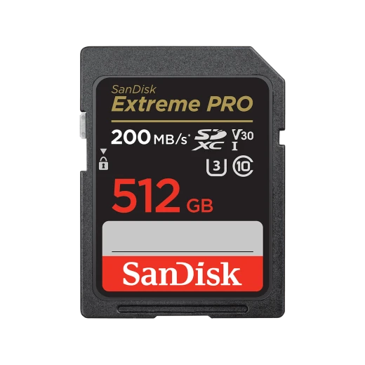 بطاقة ذاكرة سانديسك إكستريم برو سعة 512 جيجابايت (SDSDXXD-512G-GB4IN) بطاقة ذاكرة سانديسك إكستريم برو سعة 512 جيجابايت (SDSDXXD-512G-GB4IN)