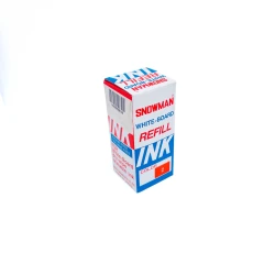 Snowman BA1A Refill Ink for White Board Marker Red