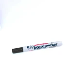 Snowman BG12TR White Board Marker Chisel Refillable Black - Snowman