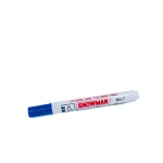 Snowman BG12TR White Board Marker Chisel Refillable Blue - Snowman