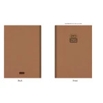 Castelli Daily Agenda 2026 A5 (14.5 x 20.5 cm), A09 Layout, 400 Pages, Cream 70gsm Paper, Arabic/English, Ramadan Shaded, Smyth Sewn Binding - Castelli