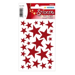 Herma sticker magic christmas glitter star