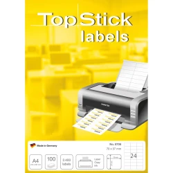 Herma Topstick Label 70x37 A4 24 Label