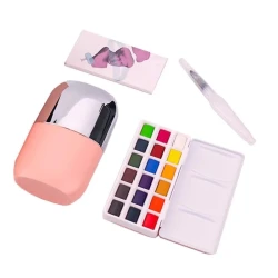 Miya Solid Watercolor Paint Set, 18colors