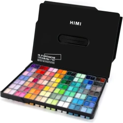 Miya Himi Gouache Paint Set, Twin Cup,12g/112colors