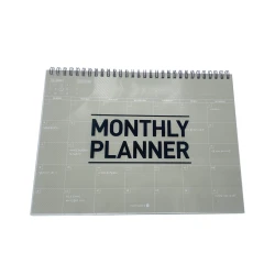 Morning Glory 3500 Clear PP Monthly Scheduler