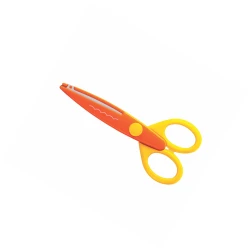 Kangaro KR53Y Scissor 5.25 Inch.  Orange