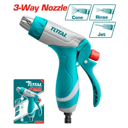 Total Metal Trigger Nozzle 3-Way Adjustable - THZATN1031