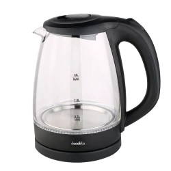Decakila Glass Electric Kettle 2200W 1.8L (KEKT018B)