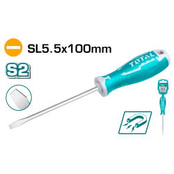 Total Slotted Screwdriver SL5.5x100mm  - THT265100