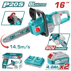 Total Cordless Chain Saw 40V / 16