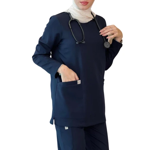سكراب طبي باللون الكحلي سايز اكس سمول من ذا سكراب بروجكت - ذا سكراب - Image 3