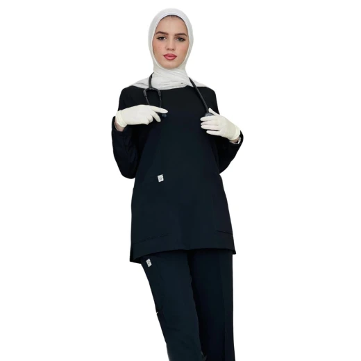 سكراب طبي باللون الأسود سايز لارج من  ذا سكراب بروجكت - ذا سكراب - Image 4