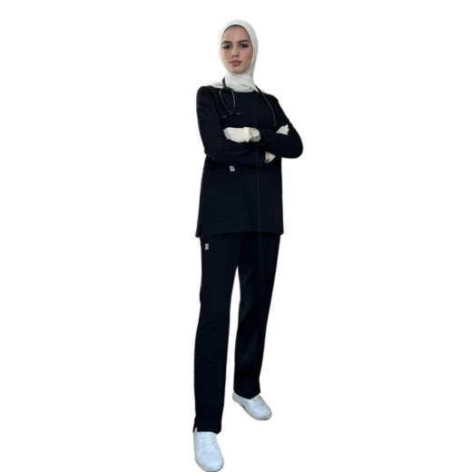 سكراب طبي باللون الأسود سايز اكس لارج من  ذا سكراب بروجكت - ذا سكراب - Image 4