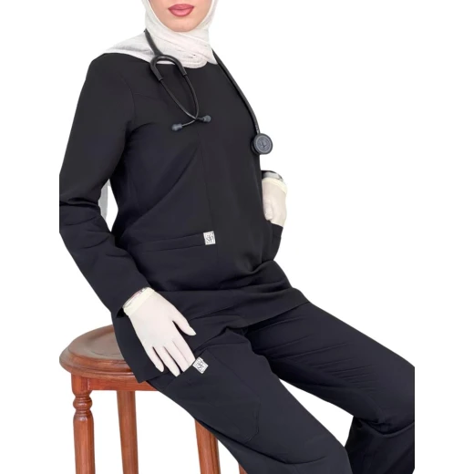 سكراب طبي باللون الأسود سايز اكس لارج من  ذا سكراب بروجكت - ذا سكراب - Image 3