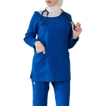 سكراب طبي باللون النيلي سايز اكس سمول من  ذا سكراب بروجكت - ذا سكراب