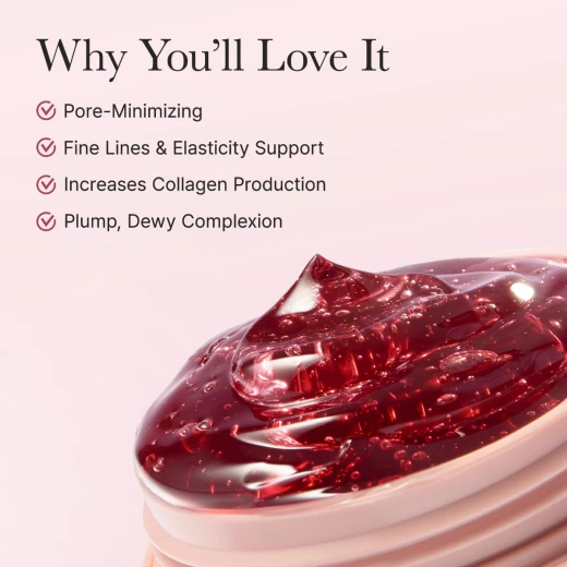 Arencia Overnight Red Smoothie Face Serum, Glowing & Soothing With 30% Red Collagen, Niacinamide, Peptide, Vitamin E - Arencia - Image 8