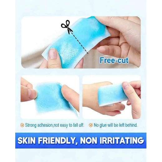 Cooling Hydrogel Sticker – Comfortable Adhesive Cooling Patch – Individually Packaged, Home & Travel Essential Cooling Hydrogel Sticker – Comfortable Adhesive Cooling Patch – Individually Packaged, Home & Travel Essential